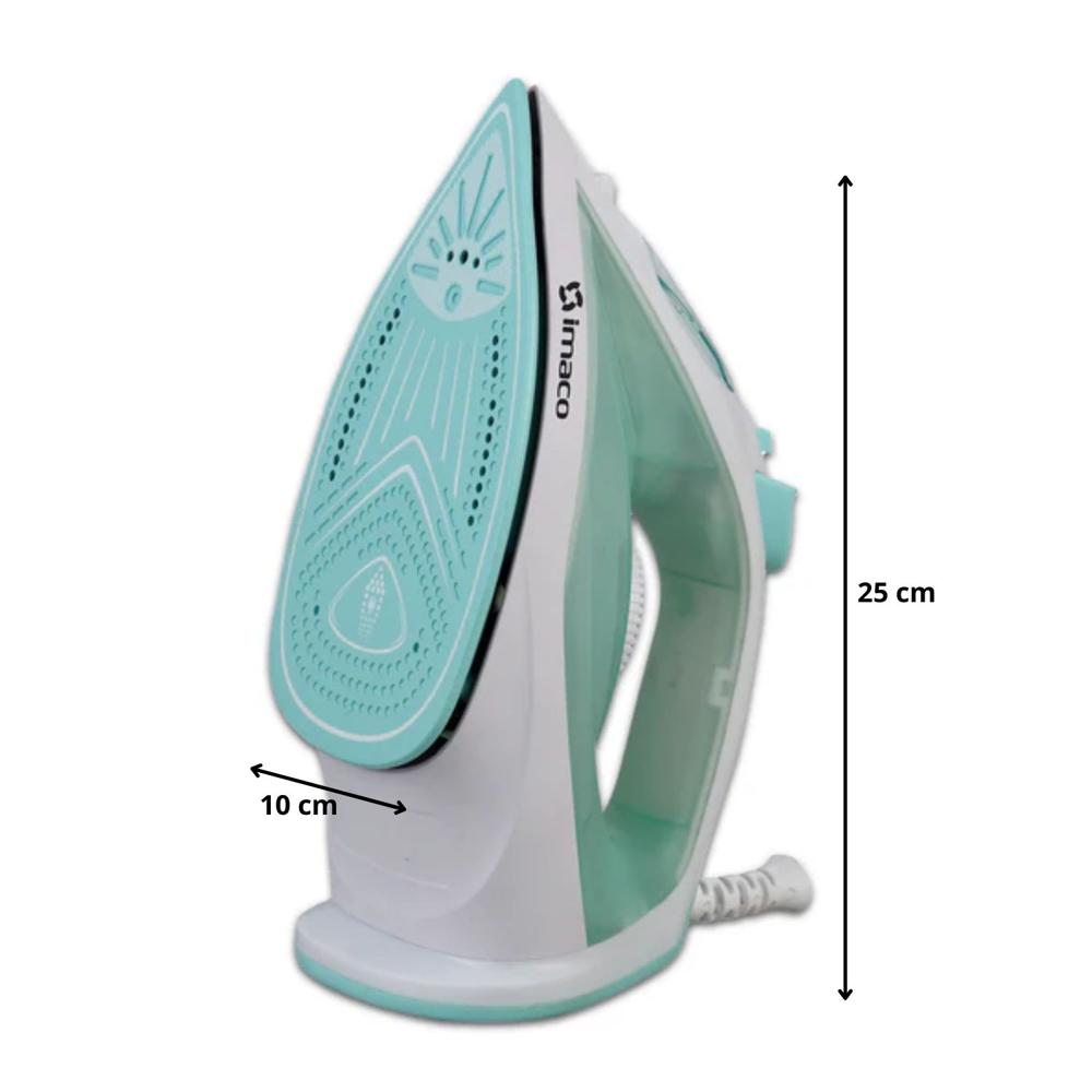 PLANCHA VAPOR BASE CERAMICA IMACO VERDE CLARO – ETA1615V - 3
