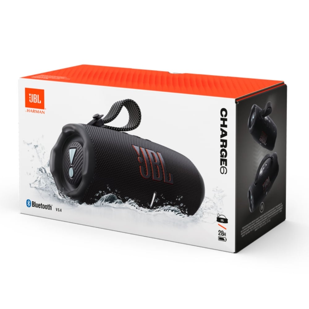 PARLANTE BLUETOOTH CHARGE 6 NEGRO JBL - 5