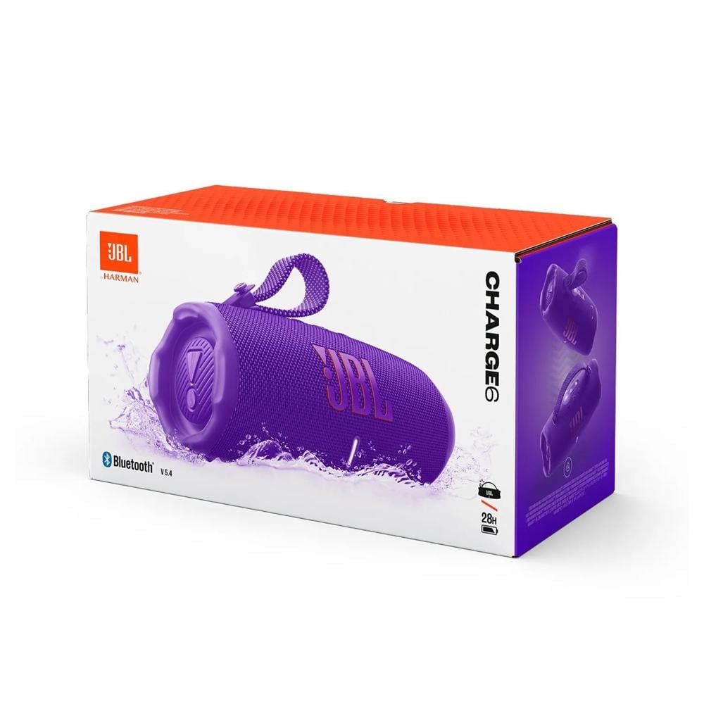 PARLANTE BLUETOOTH JBL CHARGE 6 28 HORAS MORADO - 1
