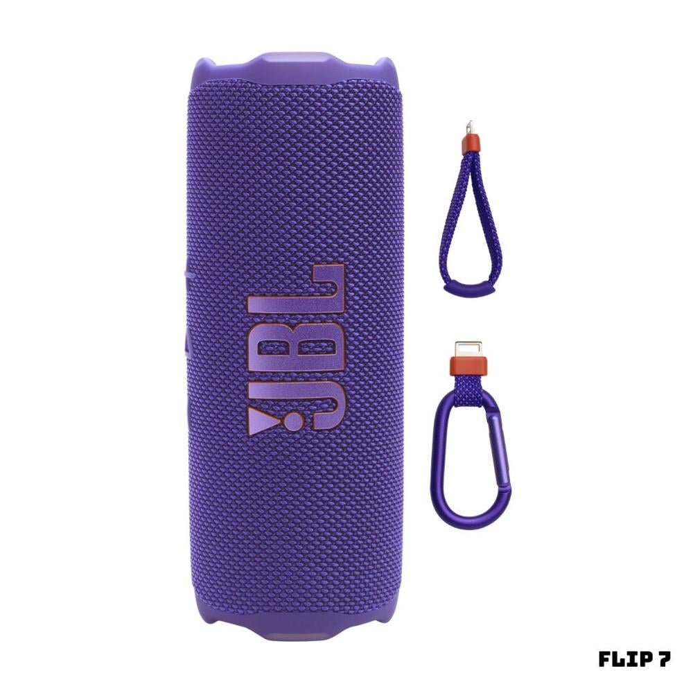 PARLANTE BLUETOOTH PORTÁTIL JBL FLIP 7 MORADO - 1