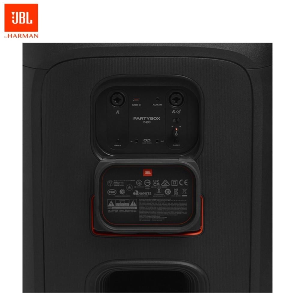 PARLANTE BLUETOOTH JBL PARTYBOX 520 400W - 4