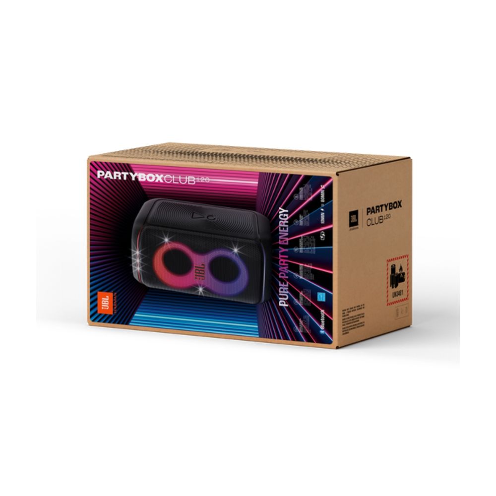 PARLANTE JBL PARTYBOX CLUB 120 NEGRO - 4