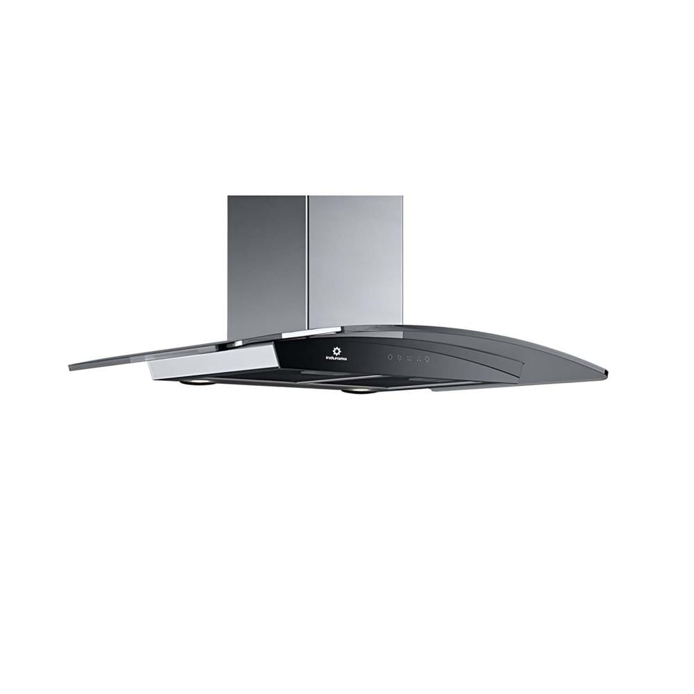 CAMPANA EXTRACTORA TIPO CHIMENEA INDURAMA CEI-90NEVC 90 CM NEGRA - 1