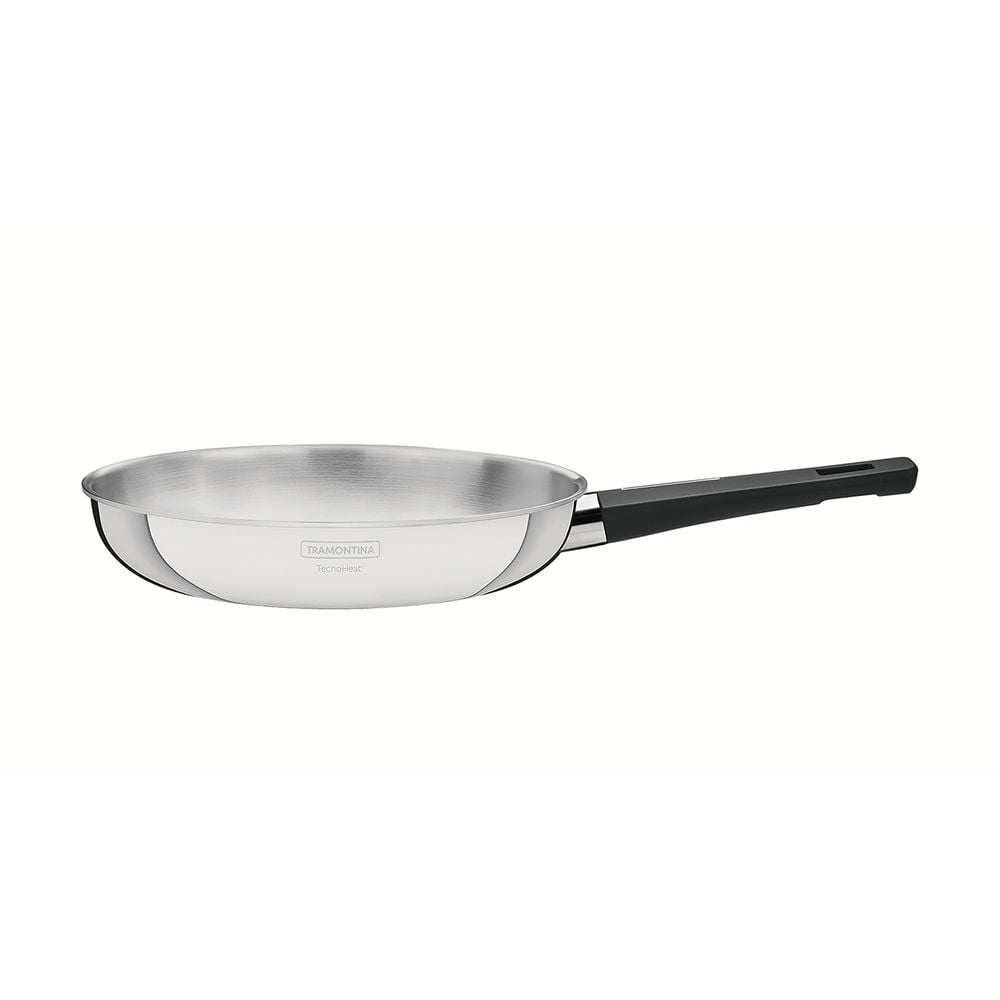 SARTÉN TRAMONTINA 20 CM CON BASE GRANO Y MANGO DE BAQUELITA - 1