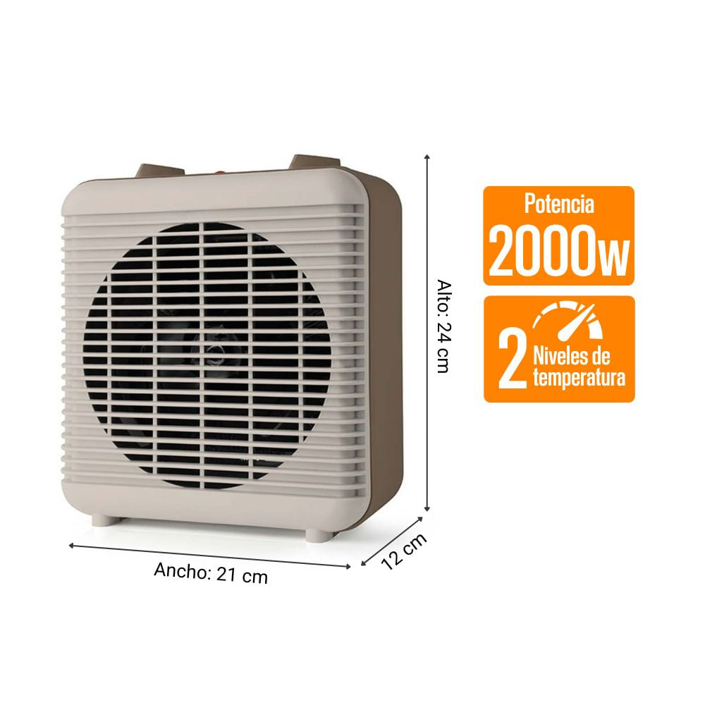 CALEFACTOR TAURUS S2000  EFICIENTE Y COMPACTA - 2