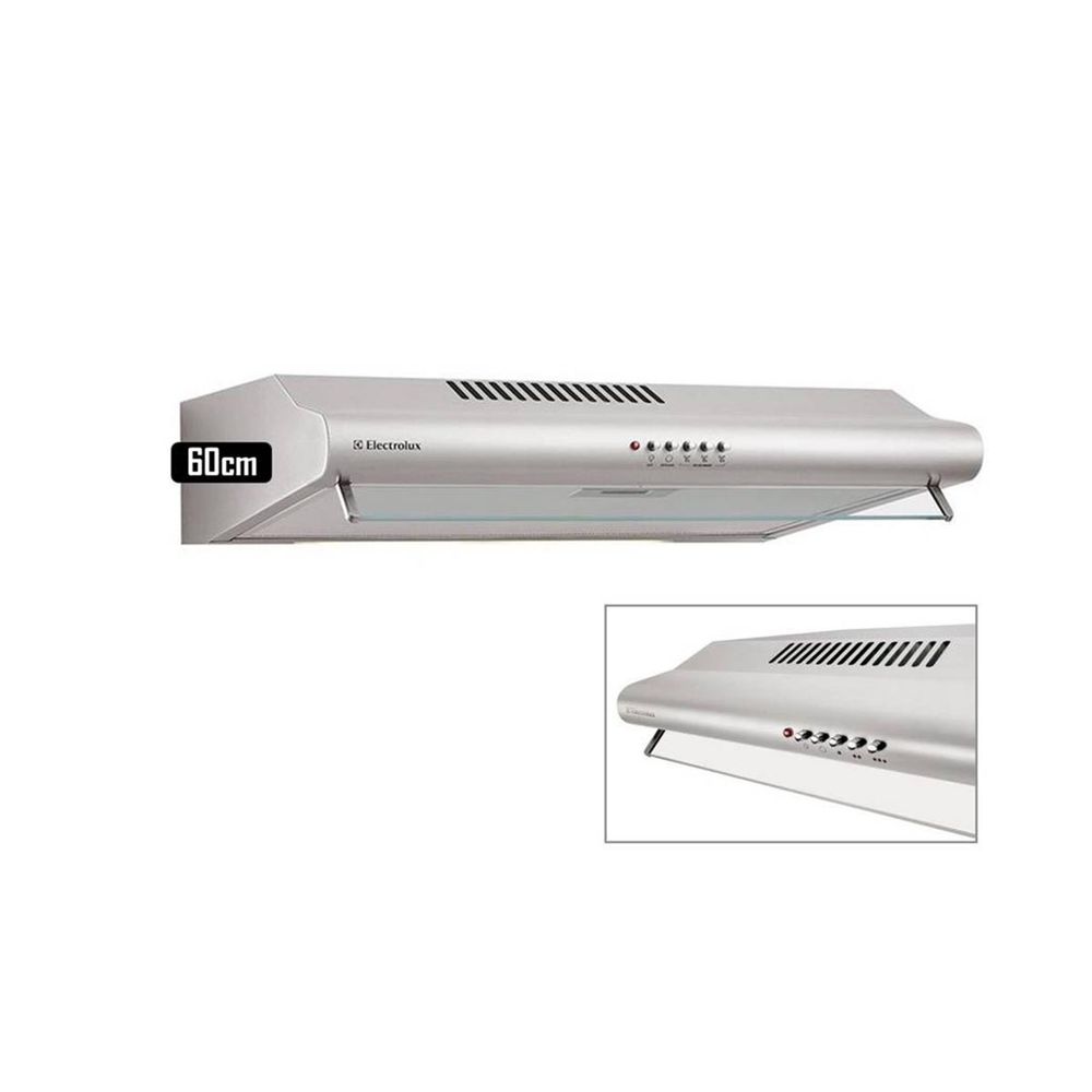 CAMPANA EXTRACTORA ELECTROLUX EJSE242TBIS 24 DE ACERO INOXIDABLE - 1