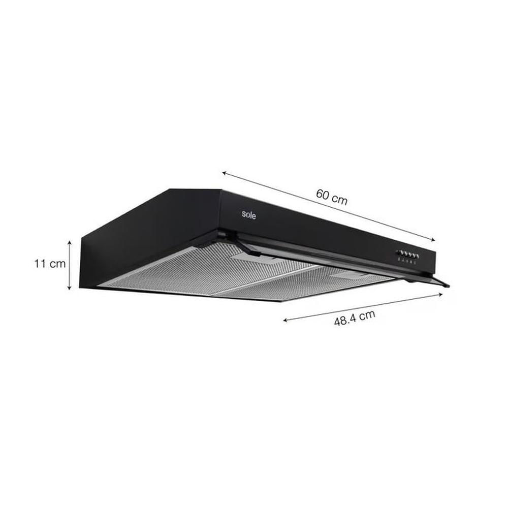 CAMPANA EXTRACTORA NYX SOLE TURE96CO 60 CM - 3