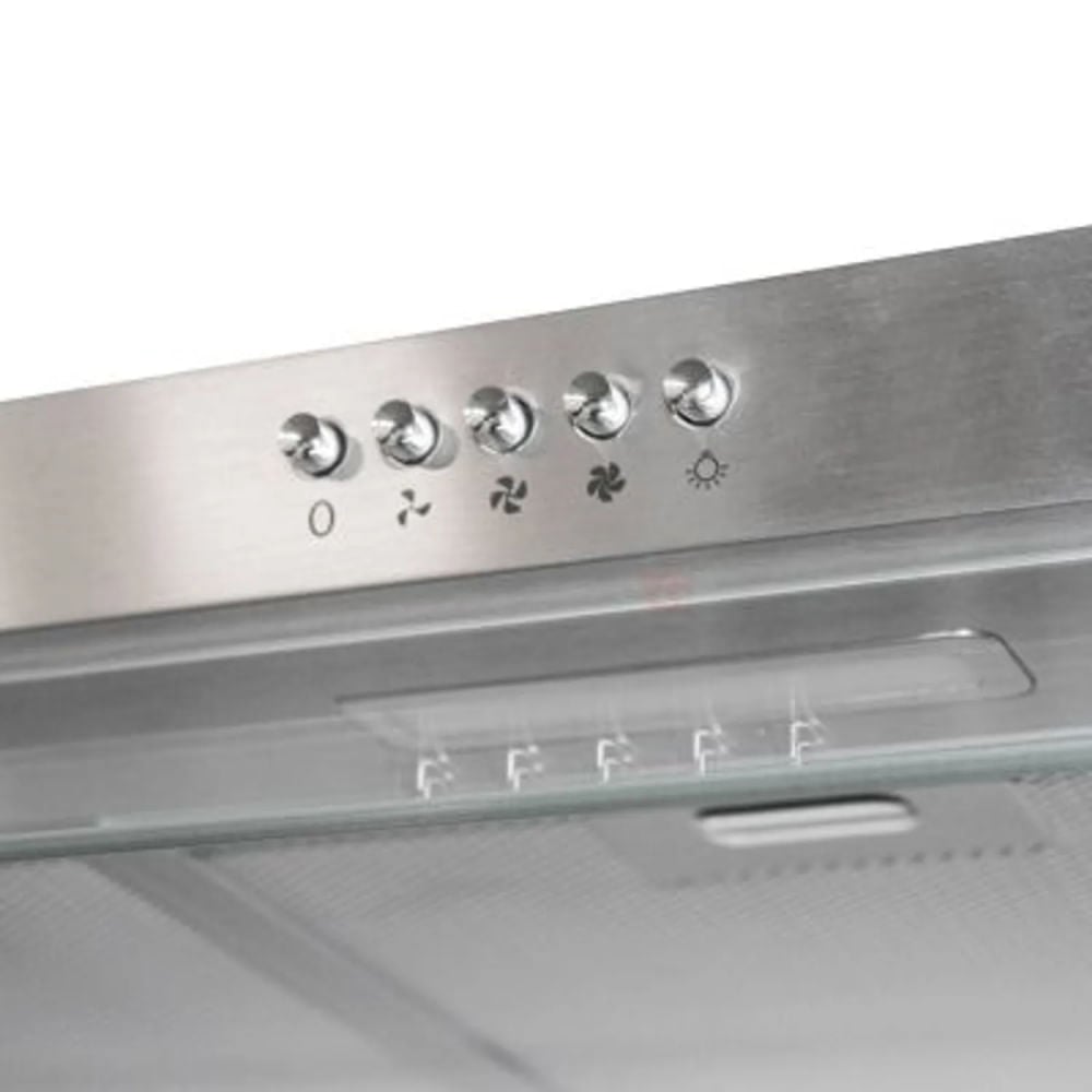 CAMPANA EXTRACTORA ROMA SOLE TURE15COV2 60 CM DE ACERO INOXIDABLE - 3