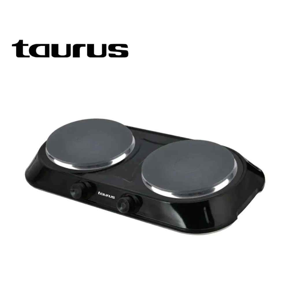 COCINA ELÉCTRICA TAURUS FENIX DUO 2 HORNILLAS - 1