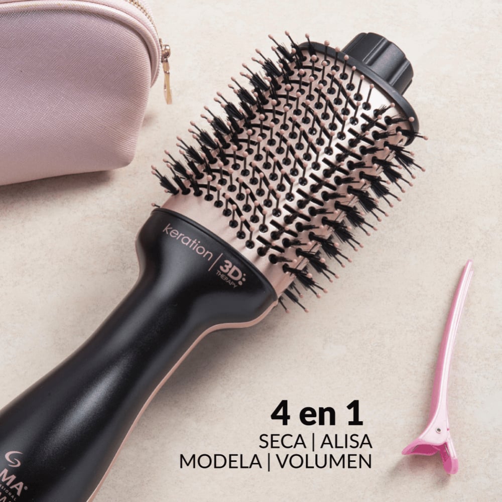 CEPILLO ALISADOR GAMA STYLISH KERATION: CABELLO SUAVE - 2