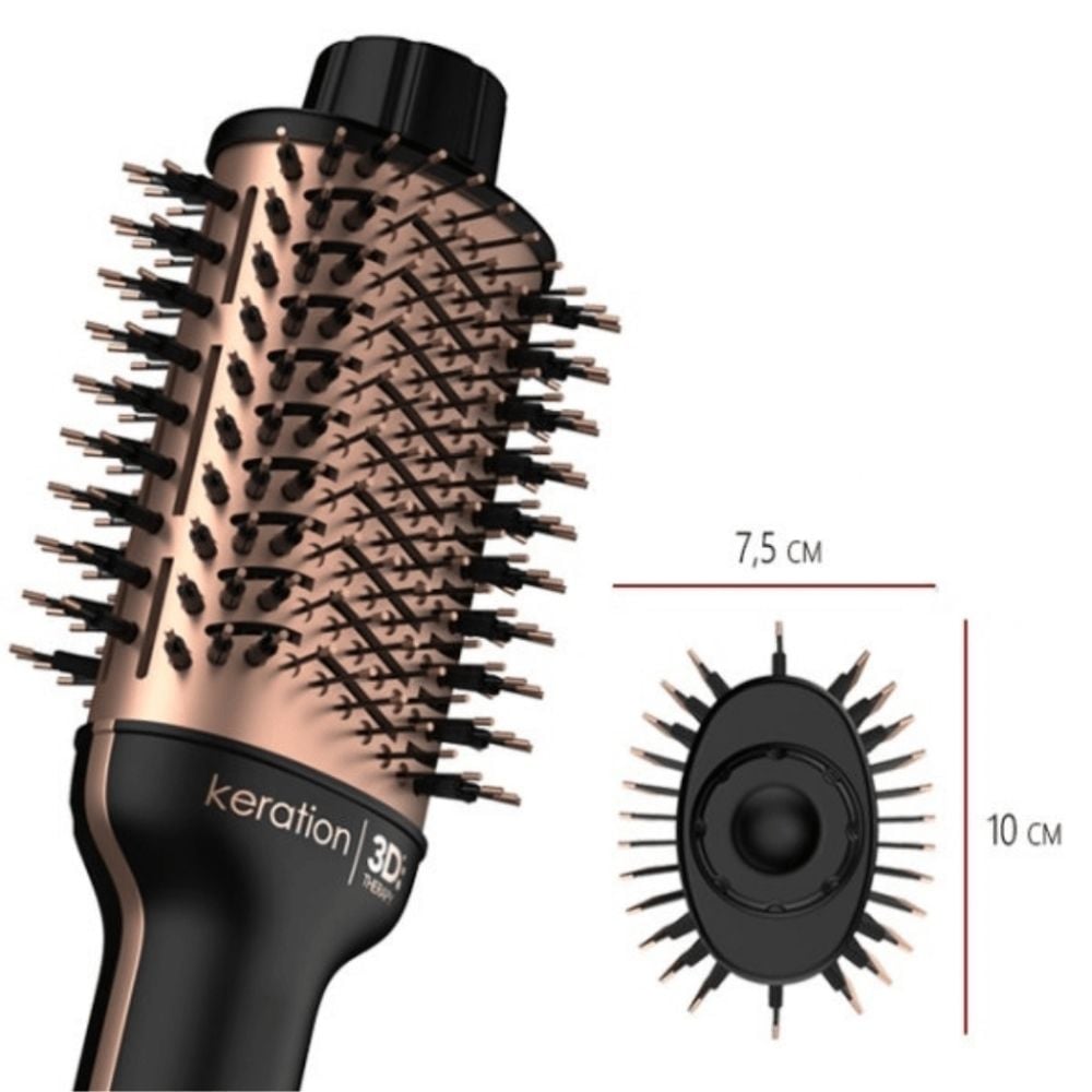 CEPILLO ALISADOR GAMA STYLISH KERATION: CABELLO SUAVE - 4