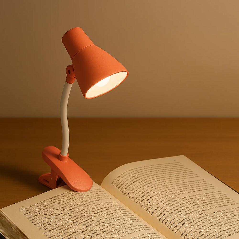 LÁMPARA DE ESCRITORIO LED ROJA DEER – DISEÑO DECORATIVO - 1