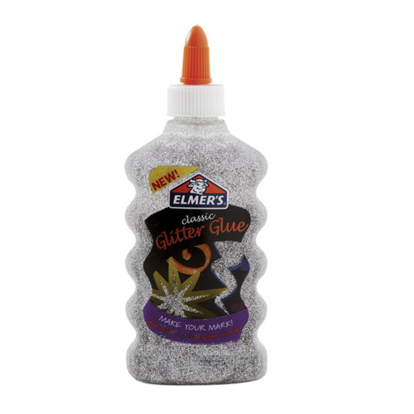 PEGAMENTO ELMER'S SLIME GLITTER PLATEADO 2080850 - 2