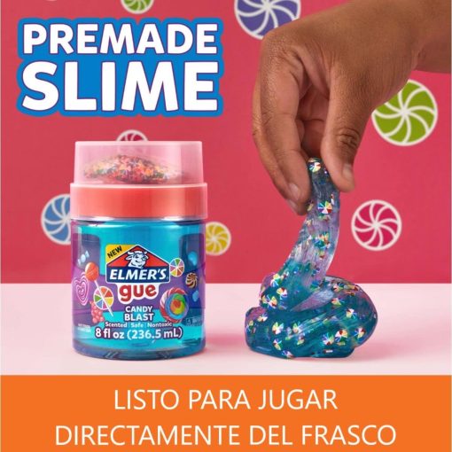 SLIME ELMER'S CANDY BLAST CON AROMA 326.5 ML – 2194458 | DIVERTIDO Y LISTO PARA USAR - 3