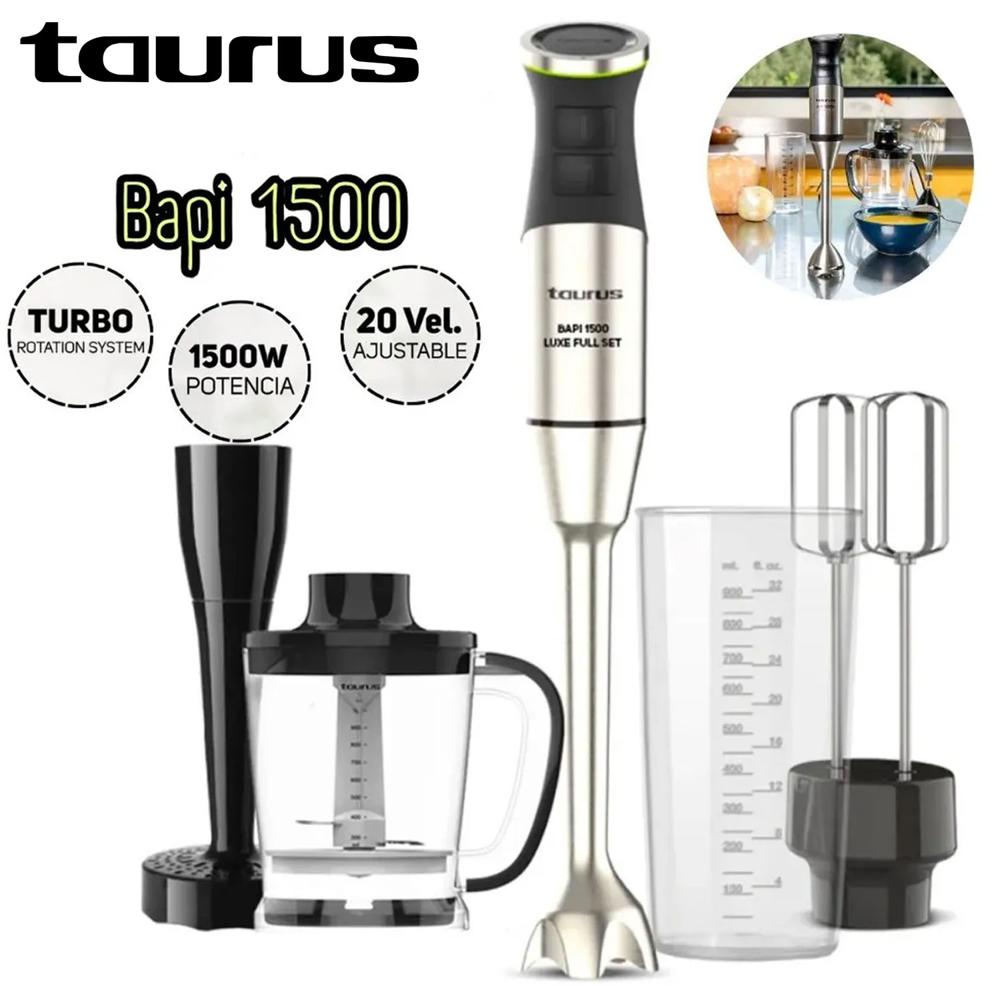 BATIDORA DE INMERSIÓN BAPI 1500 LUXE FULL SET POTENCIA, VERSATILIDAD - 1
