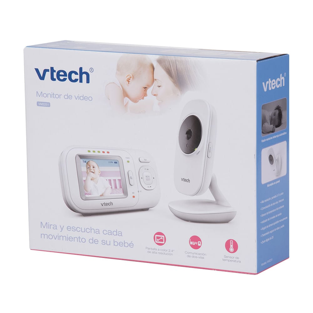 MONITOR DE VIDEO VTECH VM2251 CON PANTALLA A COLOR - 4