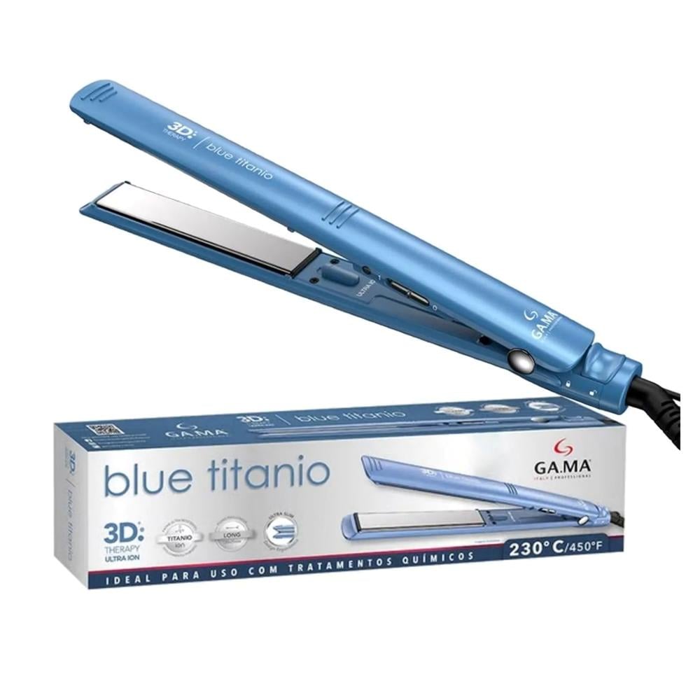 PLANCHA ALISADORA GAMA 3D BLUE TITANIO | BECHS0000002426 - 1