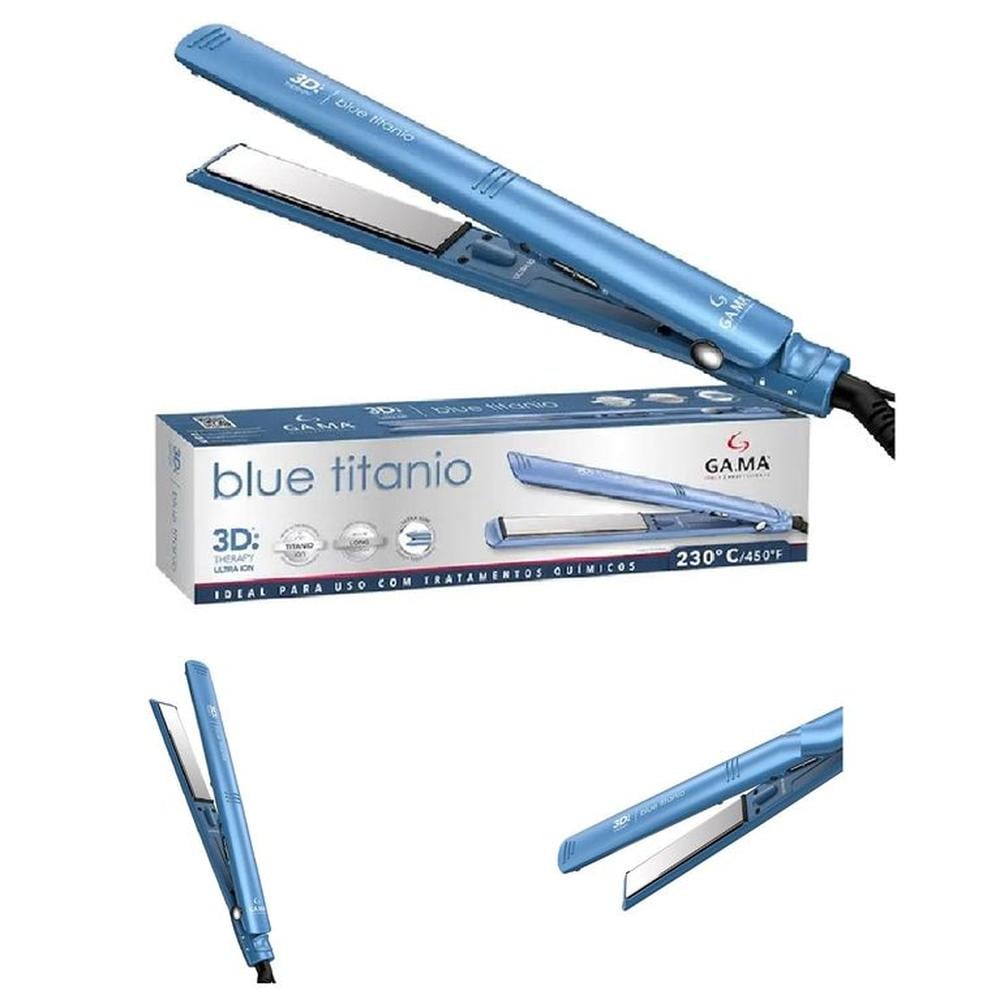 PLANCHA ALISADORA GAMA 3D BLUE TITANIO | BECHS0000002426 - 2