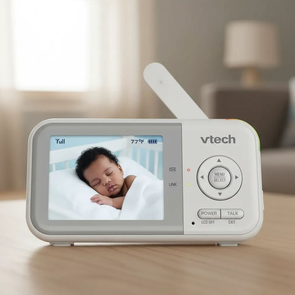 MONITOR DE BEBÉ VTECH VM3262 CON CÁMARA Y PANTALLA A COLOR - 4