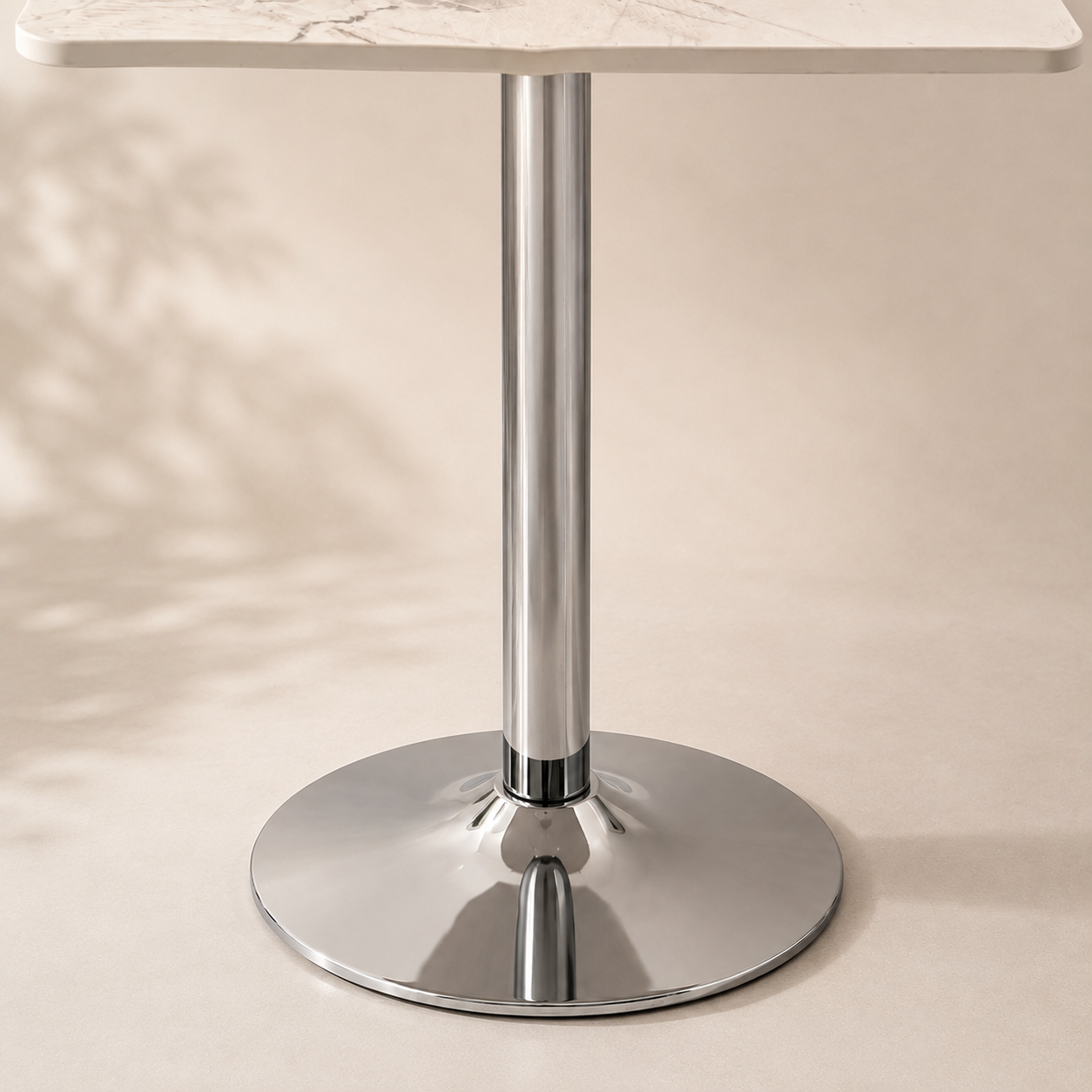 MESA PARA RESTAURANTE SILVER INOX PIEDRA SINTERIZADA | NOEL DECO - 3