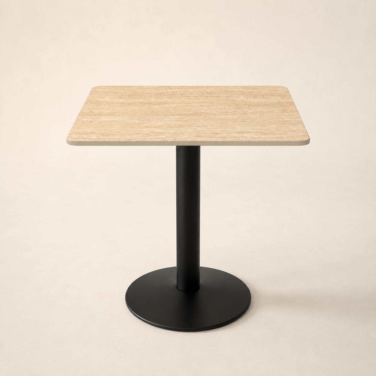 MESA PARA RESTAURANTE SINTER BLACK PIEDRA SINTERIZADA NOEL DECO - 1