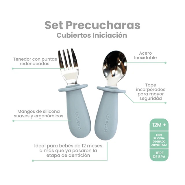 CUBIERTOS ACERO INOX (JUEGO DE 2) - 2