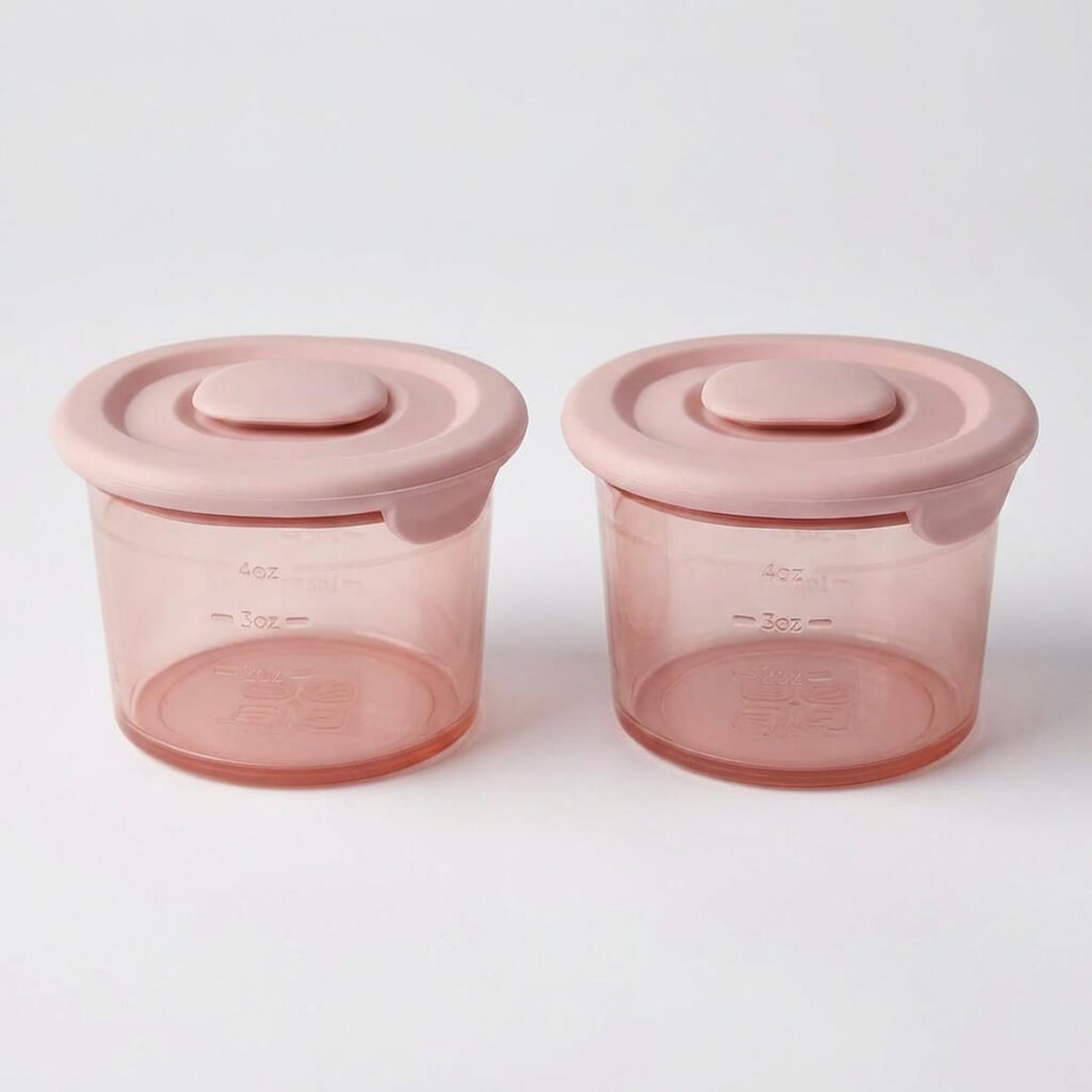 SET DE 2 MINI RECIPIENTES 4OZ / 120 ML - 1