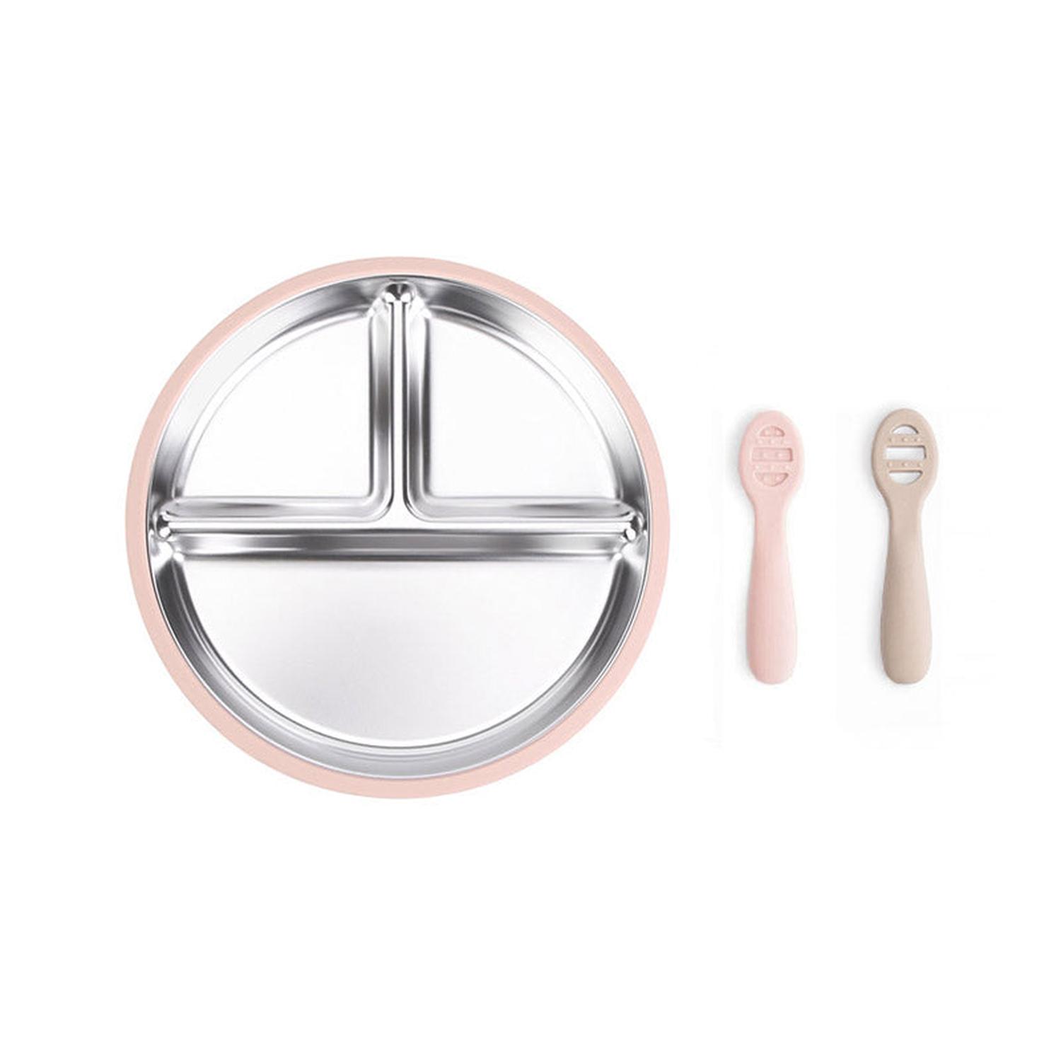 COMBO PLATO + PRECUCHARAS DE SILICONA 6M+ - 1