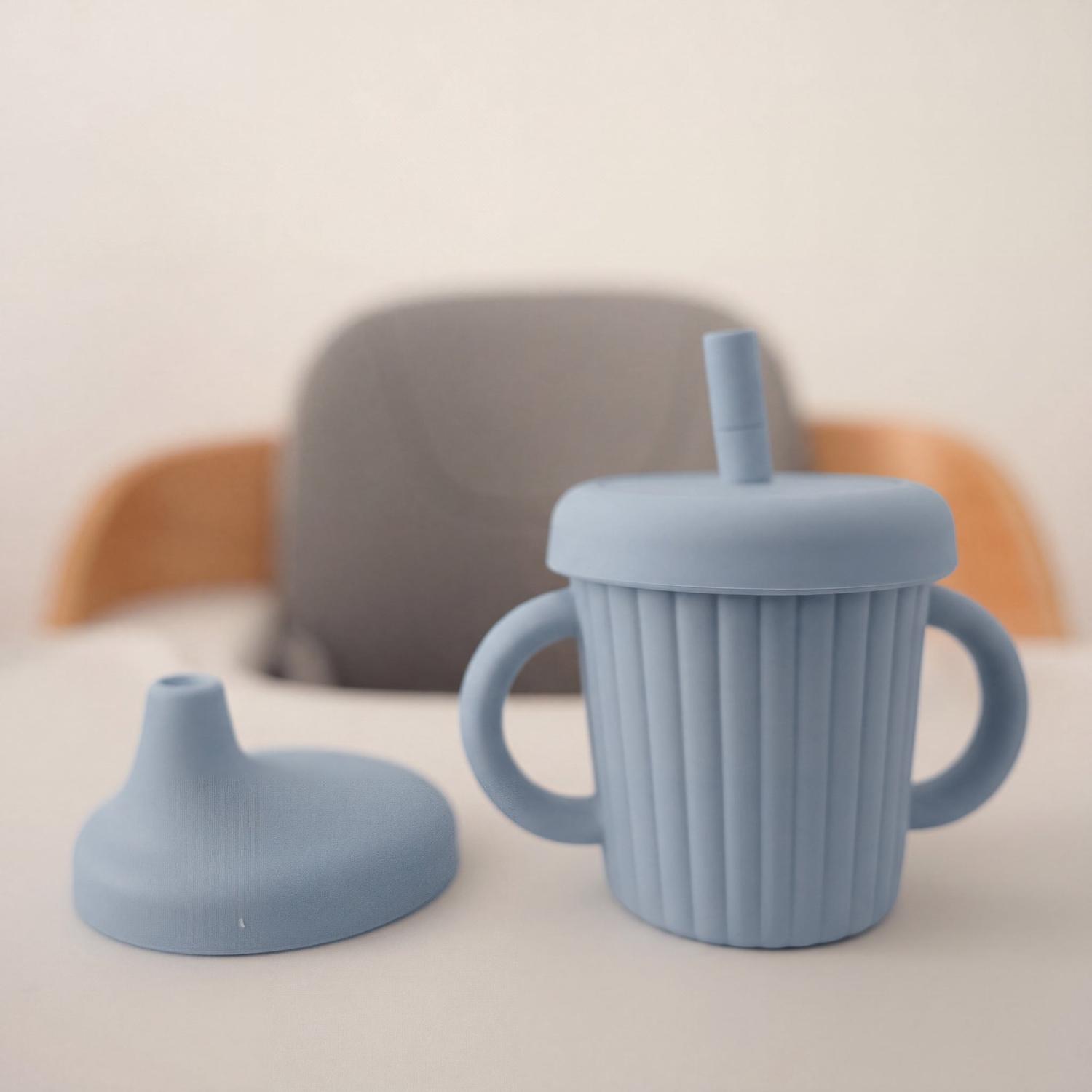 MINI STEEL CUP – VASO ENTRENADOR PARA BEBÉS - 1