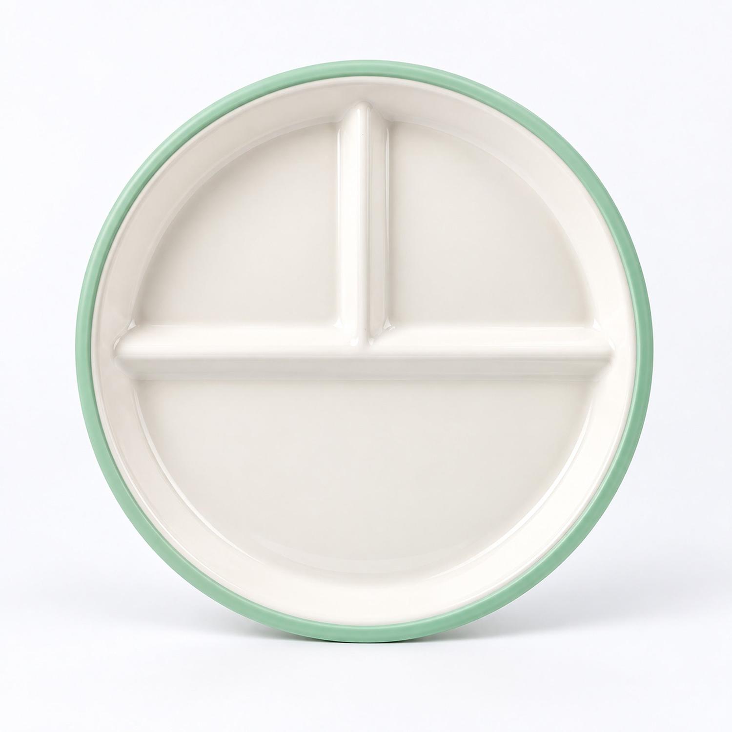 PLATO DIVIDIDO DE PORCELANA INFANTIL - 1