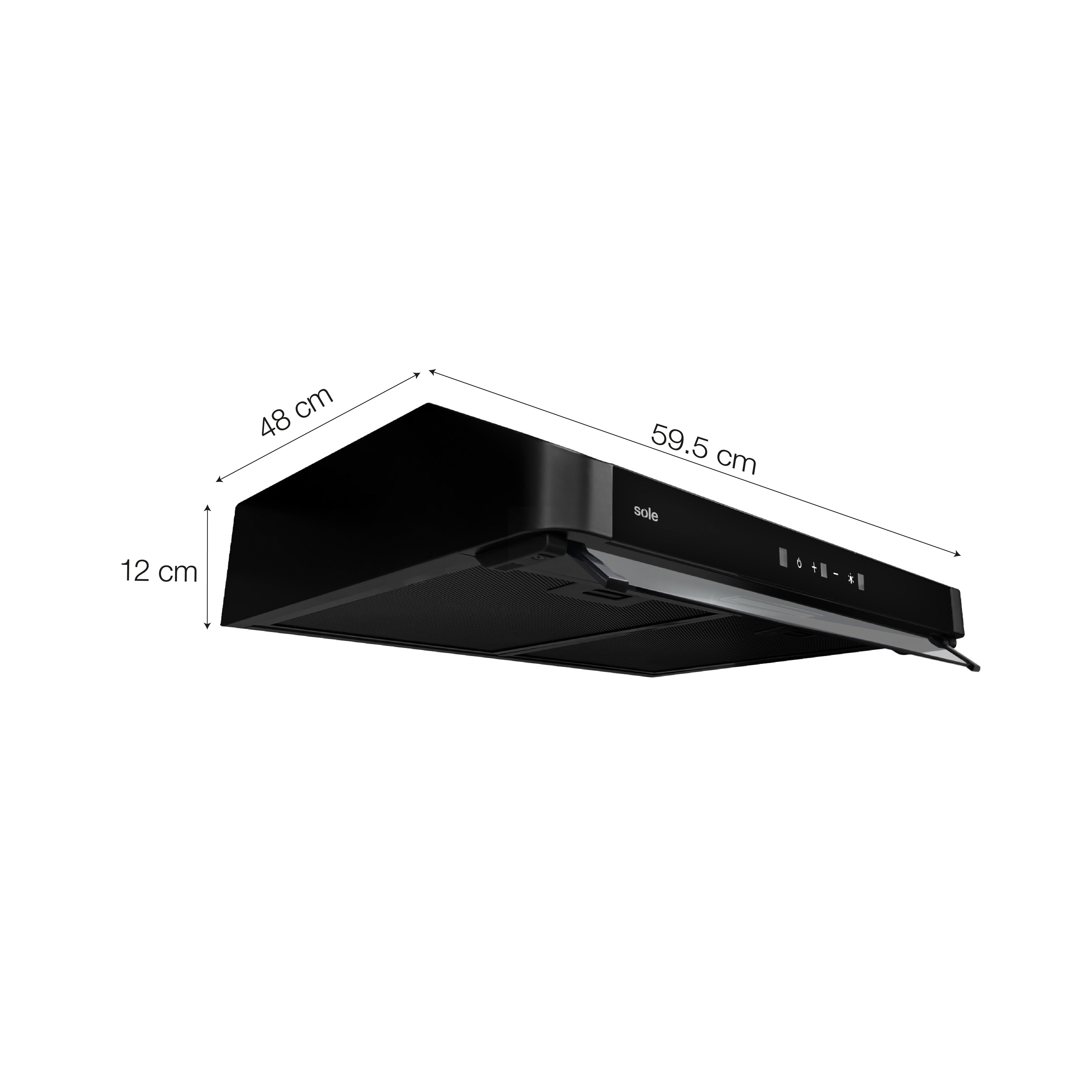 CAMPANA EXTRACTORA SOLE 60 CM TOUCH FREE GAIA - 7