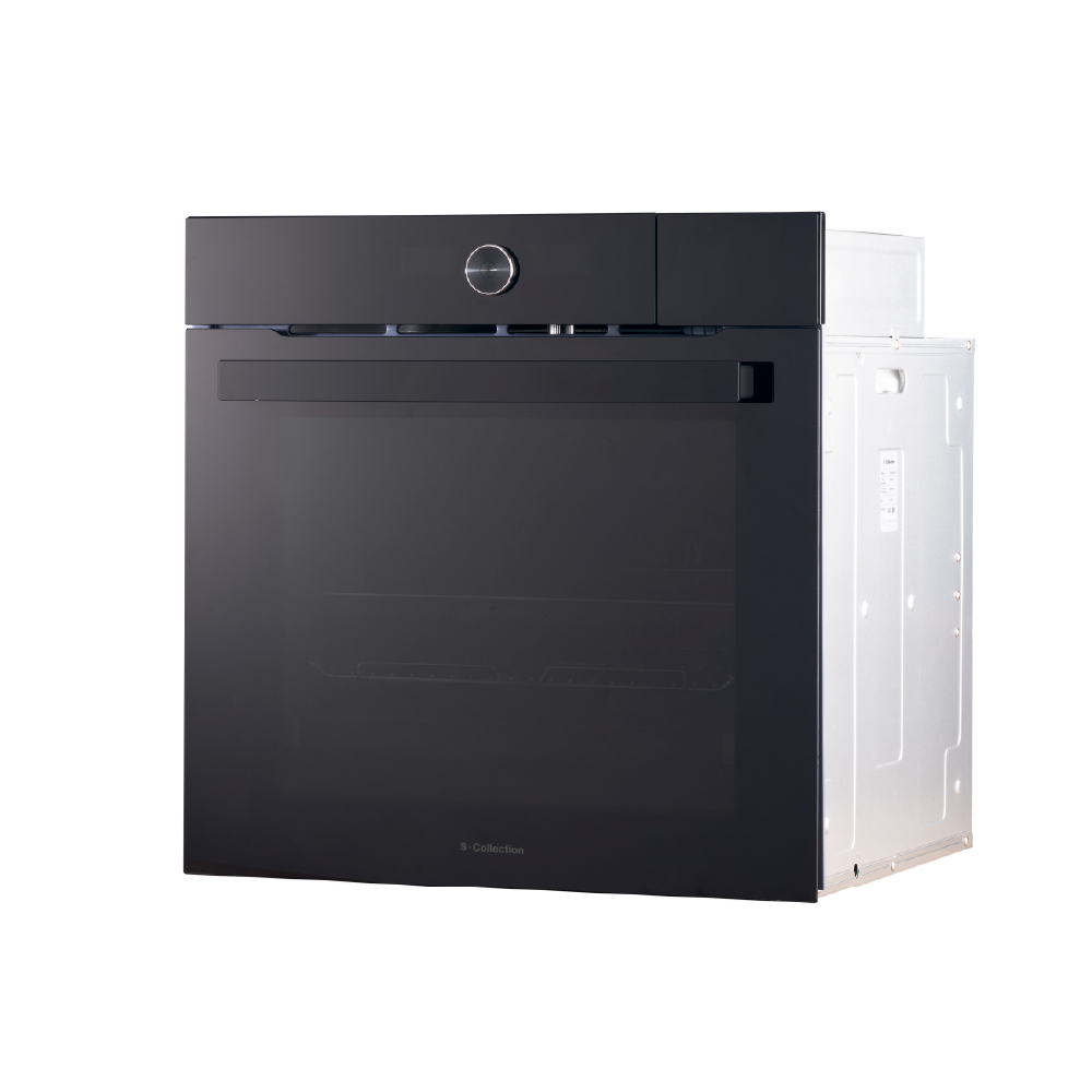 HORNO ELÉCTRICO S-COLLECTION EMPOTRABLE 75 L PUREBLACK D2 AIR FRYER Y VAPOR COOK - 5