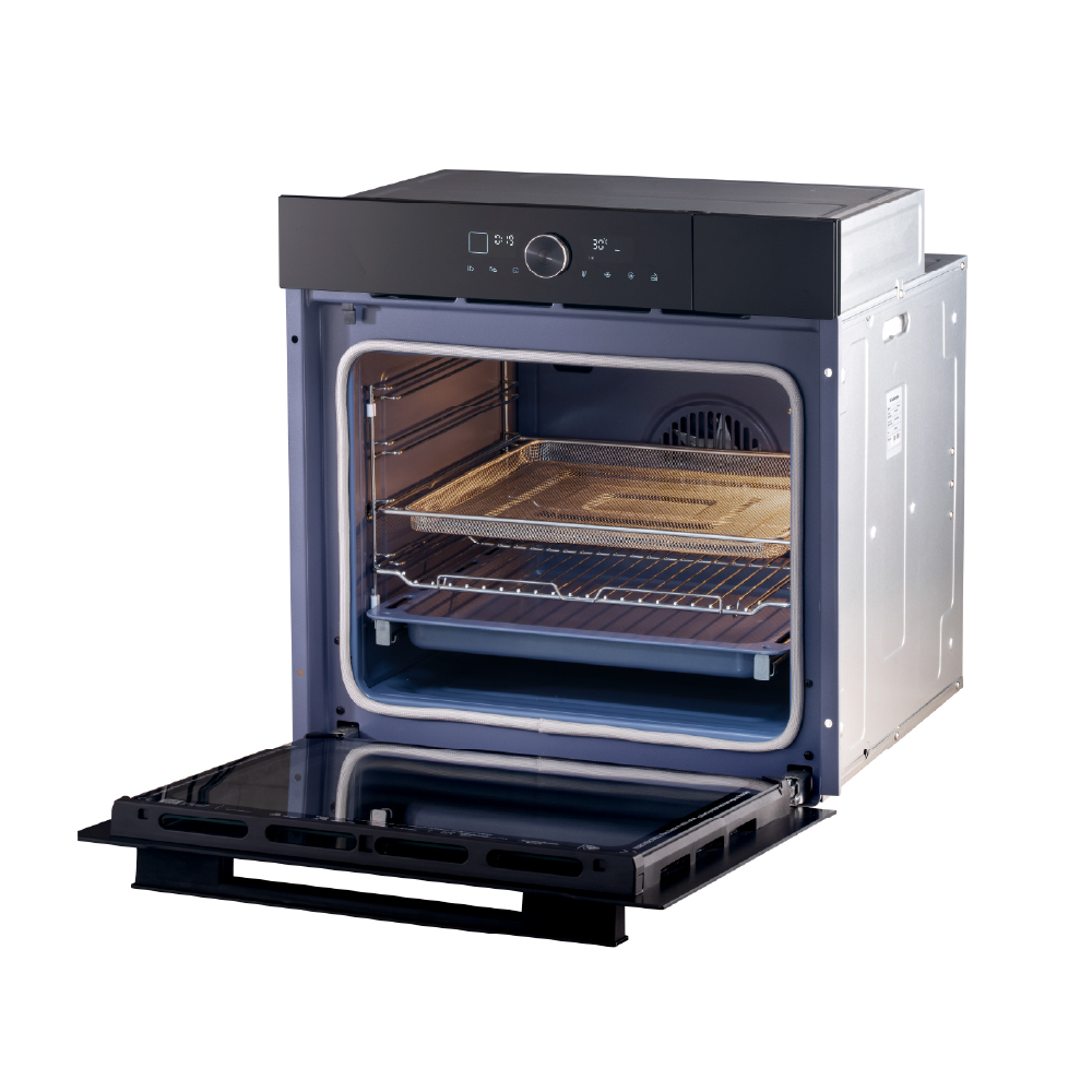 HORNO ELÉCTRICO S-COLLECTION EMPOTRABLE 75 L PUREBLACK D2 AIR FRYER Y VAPOR COOK - 6