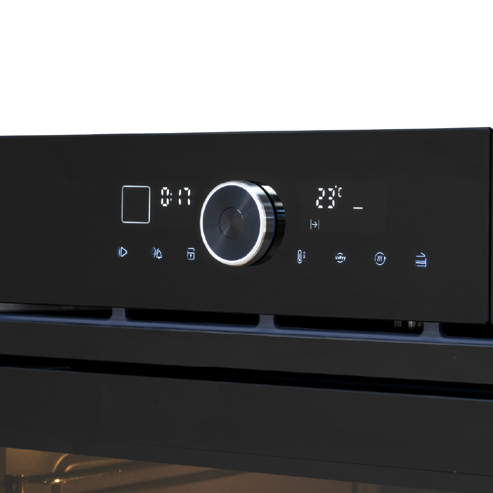 HORNO ELÉCTRICO S-COLLECTION EMPOTRABLE 75 L PUREBLACK D2 AIR FRYER Y VAPOR COOK - 7