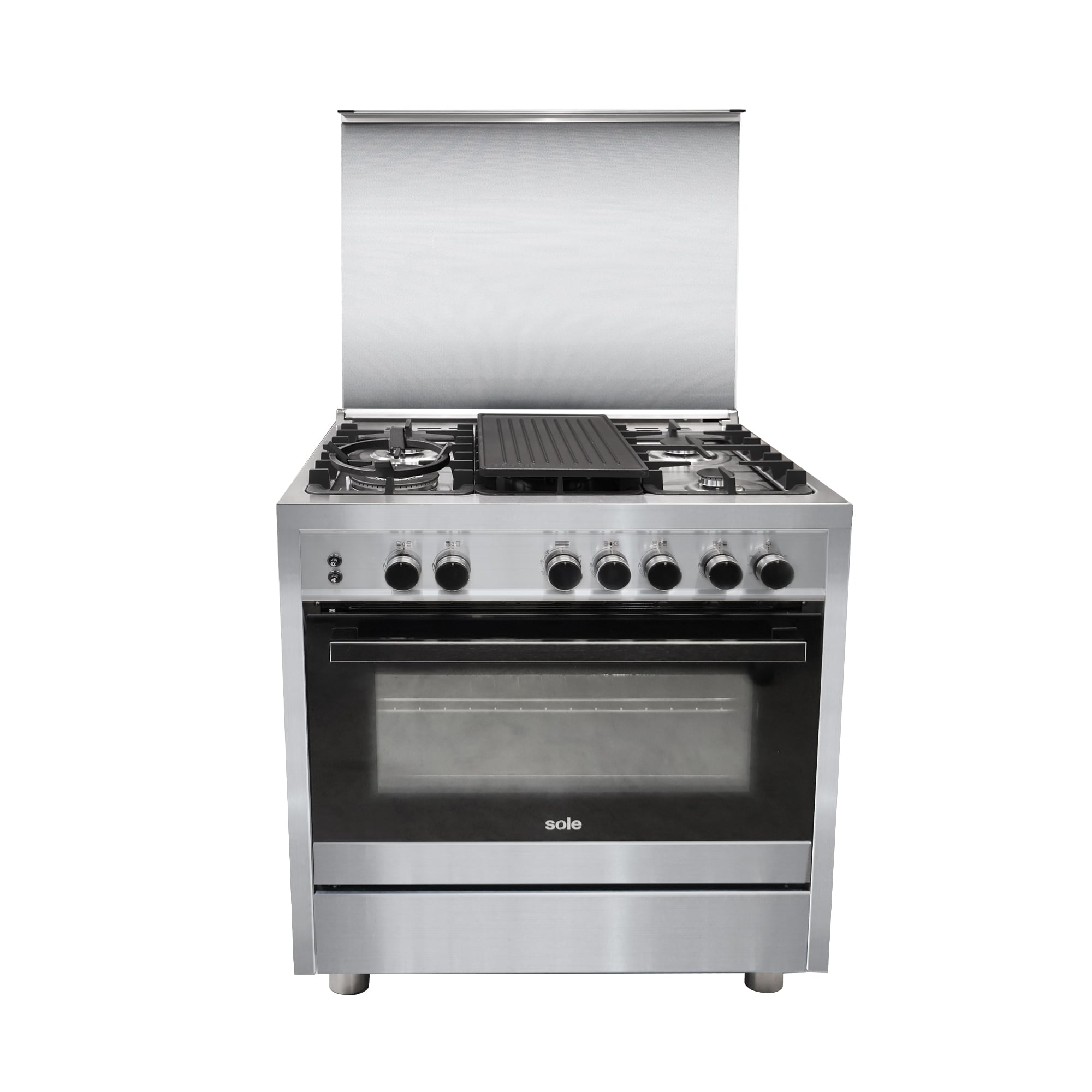 COCINA DE PIE GLP/GN SOLE 5 QUEMADORES 76 CM BALI - 2