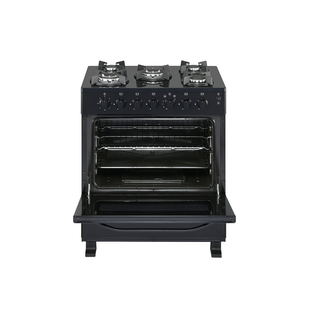 COCINA DE PIE SOLE GLISSA GLP/GN 76 CM 5 HORNILLAS NEGRO - 3