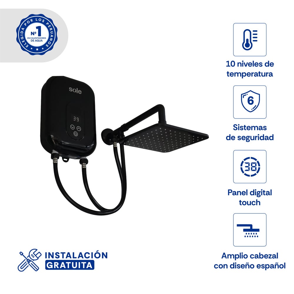 RAPIDUCHA SOLE ESPAÑOLITA 5.5KW CON ACCESORIOS - 2
