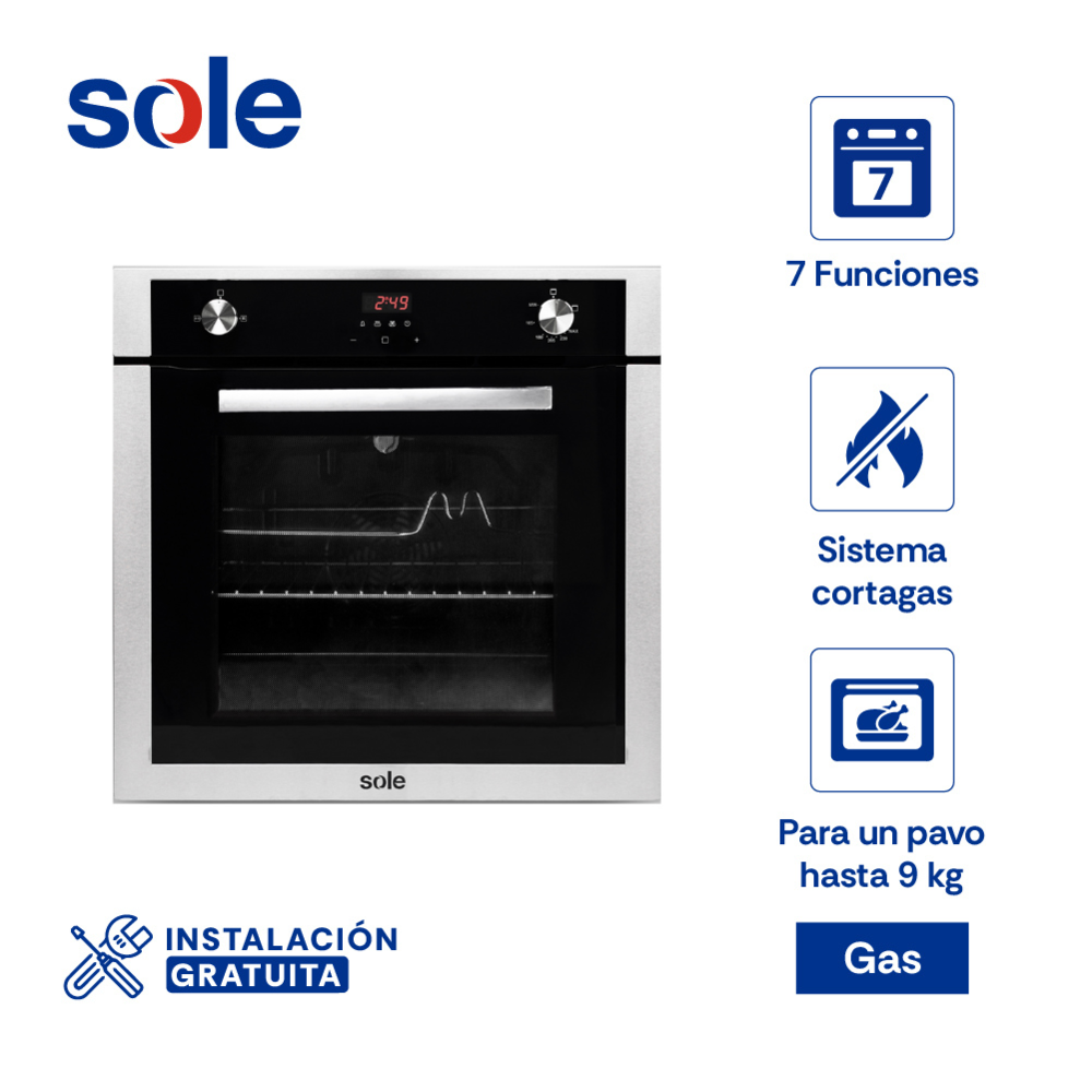 COMBO0947 SOLE ENCIMERA + CAMP EXTRACTORA + HORNO - 4