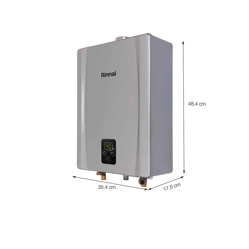 CALENTADOR A GAS GLP 17 LITROS RINNAI - 4
