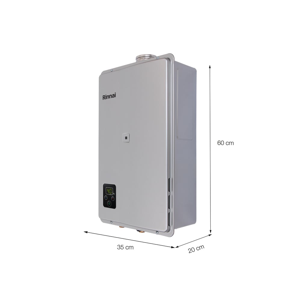 CALENTADOR A GAS GN 23 LITROS RINNAI - 3