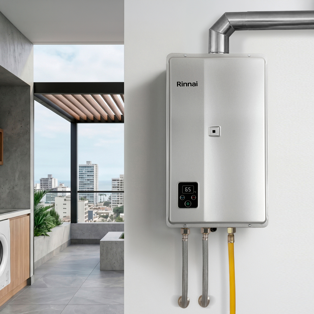 CALENTADOR A GAS GLP 23 LITROS RINNAI - 5
