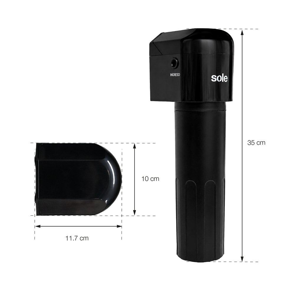 PURIFICADOR DE AGUA BAJO LAVADERO 2 AÑOS SOLE AQUA+ - 7