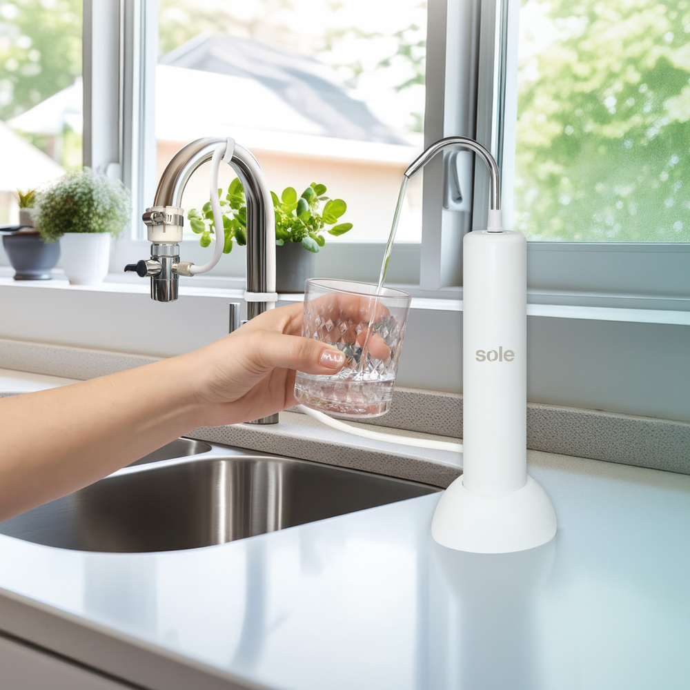 PURIFICADOR DE AGUA SOBRE LAVADERO 2 AÑOS SOLE PRESTIGE - 6