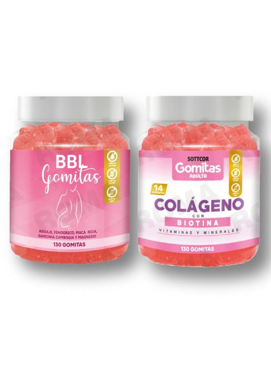 PACK GOMITAS BBL AGUAJE Y GOMITAS COLAGENO - 1