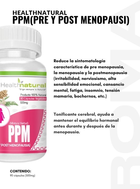 CASTAÑO DE INDIAS HEALTHNATURAL 500MG+ PPM(PRE Y POST MENOPAUSIA) HEALTHNATURAL 500MG - 3