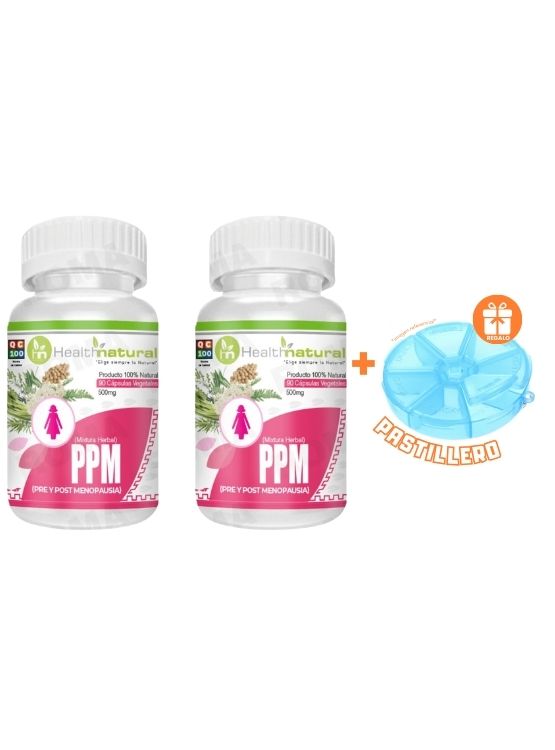 PACK 2 PPM(PRE Y POST MENOPAUSIA) HEALTHNATURAL 1000MG + REGALO - 1