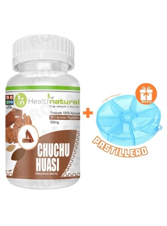 CHUCHUHUASI HEALTHNATURAL 500MG + REGALO PASTILLERO - 1