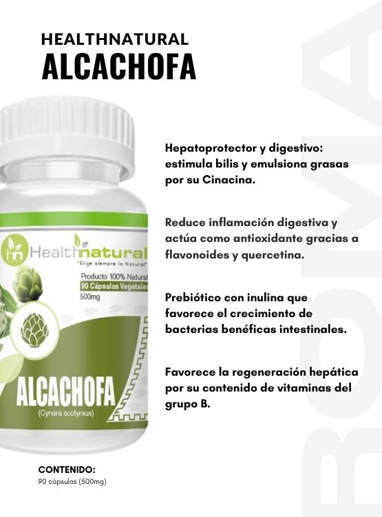 ASHWAGANDHA HEALTHNATURAL 500MG + ALCACHOFA HEALTHNATURAL 500MG - 3