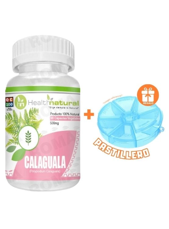 CALAGUALA HEALTHNATURAL 500MG + REGALO PASTILLERO - 1