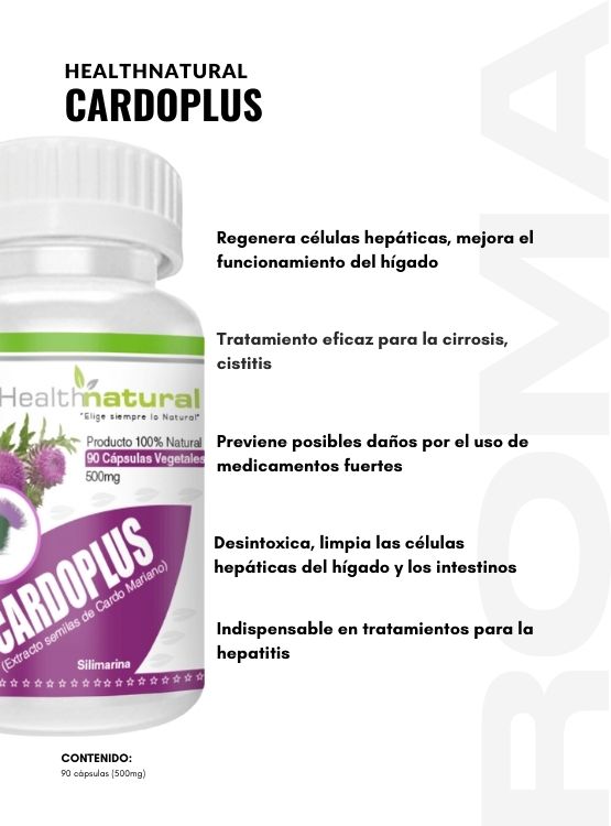 PACK 3 CARDOPLUS HEALTHNATURAL 1500MG + REGALO PASTILLERO - 2
